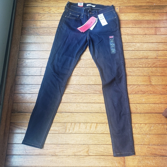 Levi's 710 Super Skinny Mid Rise 28x30 - Picture 3 of 12